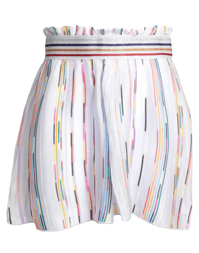 Shop Missoni Woman Beach Shorts And Pants White Size 6 Polyester, Viscose