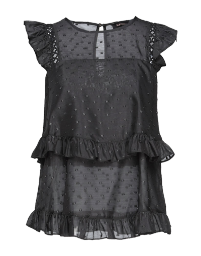 Shop Almagores Blouses In Black