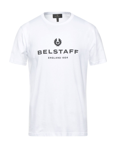 Shop Belstaff T-shirts In White