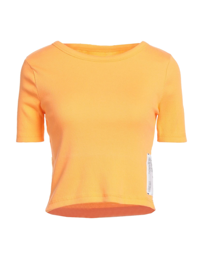 Shop Gertrude + Gaston Woman T-shirt Orange Size L Cotton