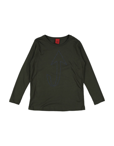 Shop Jijil Jolie Toddler Girl T-shirt Military Green Size 4 Cotton