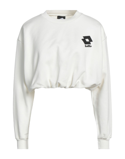 Shop Lotto Sweatshirts In White