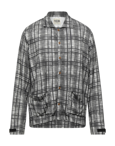Shop Madson Shirts In Steel Grey