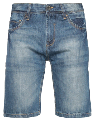 Shop Gaudì Man Denim Shorts Blue Size 28 Cotton