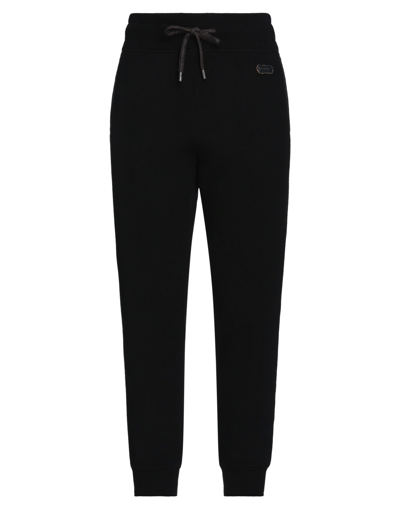 Shop Agnona Woman Pants Black Size 8 Cashmere, Cotton, Polyamide, Elastane