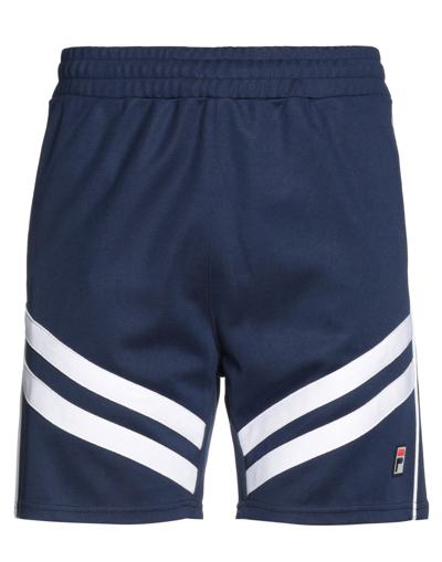 Fila Man Shorts & Bermuda Shorts Midnight Blue Size Xs Polyester, Cotton |  ModeSens