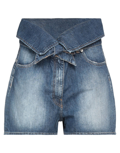 Vicolo Denim Shorts In Blue