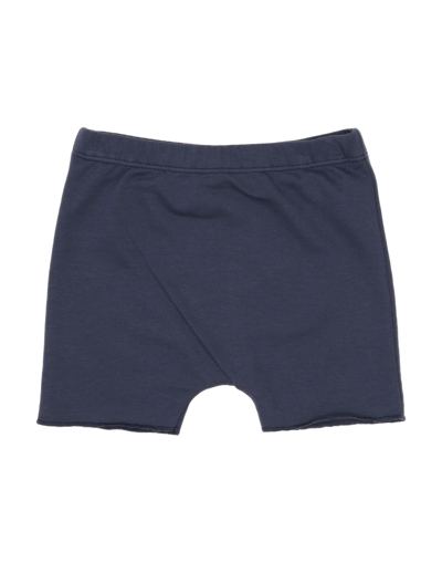 Shop Frugoo Newborn Boy Shorts & Bermuda Shorts Slate Blue Size 3 Cotton, Elastane