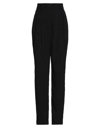 Shop Alberta Ferretti Woman Pants Black Size 8 Viscose