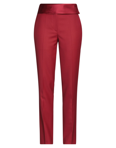 Shop Helmut Lang Pants In Red