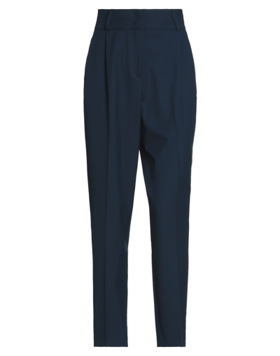 Shop Beatrice B Beatrice .b Woman Pants Midnight Blue Size 2 Polyester, Viscose, Elastane