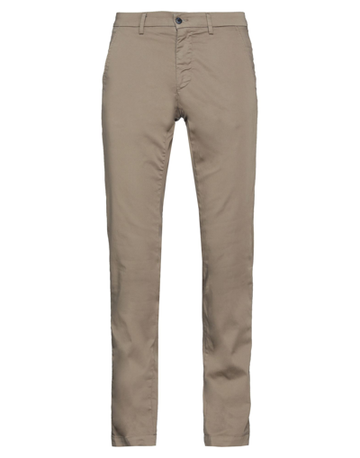 Shop Mason's Man Pants Khaki Size 32 Cotton, Polyester, Polyamide, Elastane In Beige
