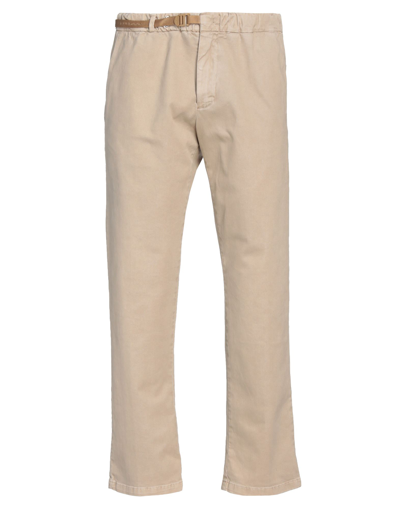 Shop White Sand Pants In Sand