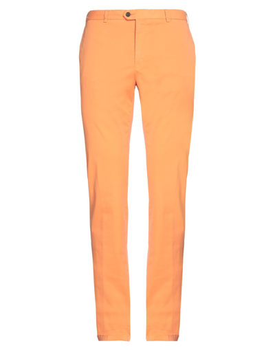Shop Paul & Shark Man Pants Orange Size 42 Cotton, Elastane