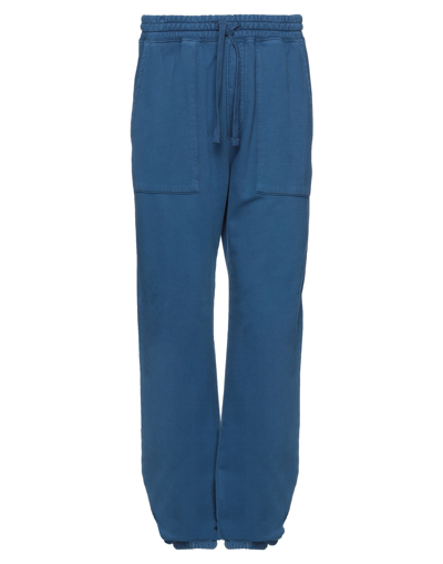 Shop Mc2 Saint Barth Man Pants Blue Size S Cotton
