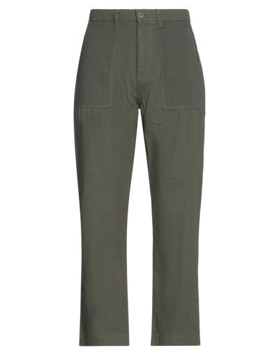 Shop Solid ! Pants In Military Green