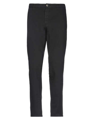 Shop Groowe Man Pants Black Size 28 Cotton, Elastane
