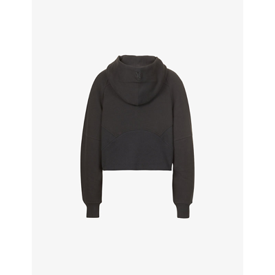 Lululemon Scuba Brand-embroidered Cotton-blend Hoody In Black