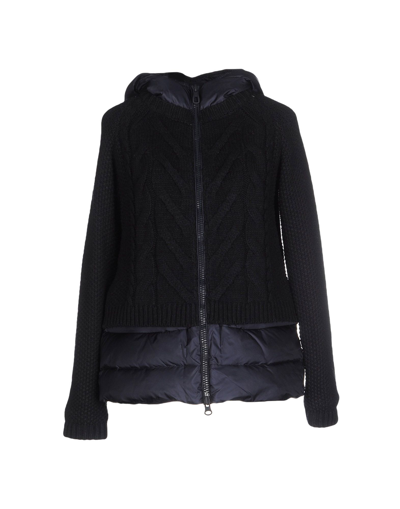 Shop Jan Mayen Woman Down Jacket Midnight Blue Size 6 Polyamide, Wool, Acrylic