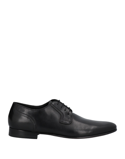 Shop Hugo Boss Lace-up Shoes In Black