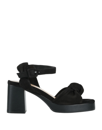 Shop Apepazza Woman Sandals Black Size 6 Soft Leather