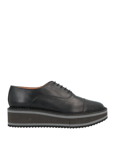 Shop Clergerie Lace-up Shoes In Black