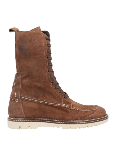 Shop Brian Dales Man Boot Camel Size 7 Leather In Beige