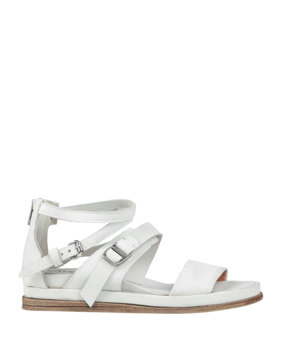 Shop A.s. 98 Sandals In Ivory