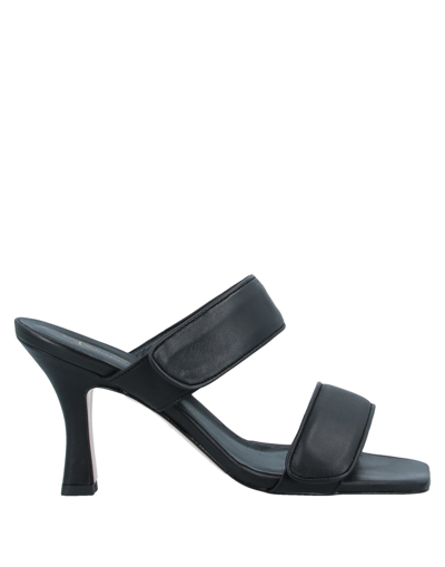 Shop Bianca Di Woman Sandals Black Size 6 Soft Leather