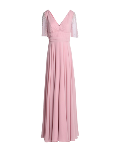 Shop Allure Long Dresses In Pink