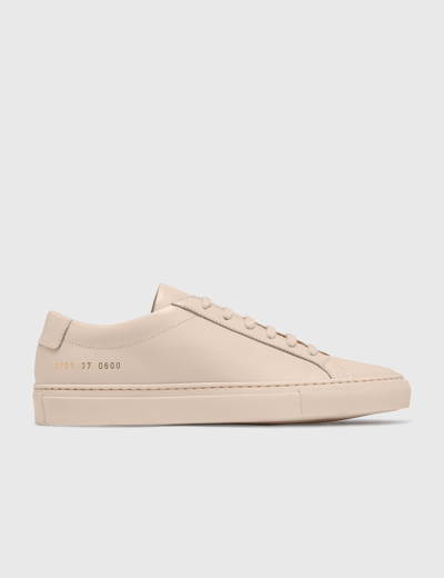 Shop Common Projects Original Achilles Low Sneakers In Pink