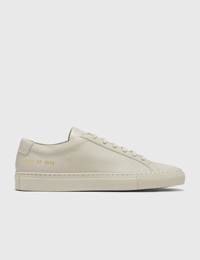 Shop Common Projects Original Achilles Low Sneakers In Grey