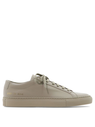 Shop Common Projects Women's  Grey Other Materials Sneakers