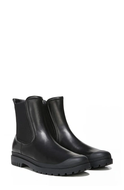 Shop Veronica Beard Osana Water Repellent Leather Boot In Black