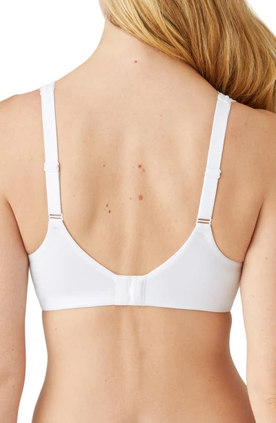 Wacoal Softy Styled Underwire Full Coverage Bra In White