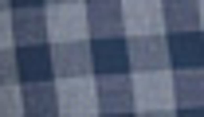 Shop Original Penguin Woven Long Sleeve Gingham Dress Shirt In 410 Blue Wing Teal