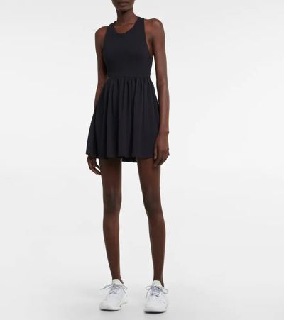 Shop Marysia Doris Tennis Minidress In Black