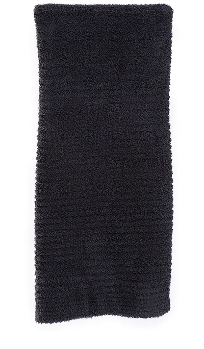 Barefoot Dreams Cozychic Ribbed Throw In Carbon