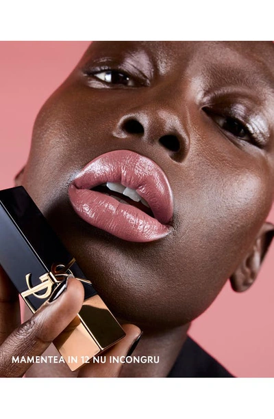 Saint Laurent Rouge Pur Couture The Bold High Pigment Lipstick 12 Nu  Incongru 0.1 oz / 2.8 G | ModeSens