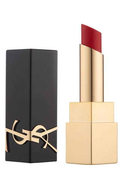 Shop Saint Laurent The Bold High Pigment Lipstick In 07 Uninhibited Flame