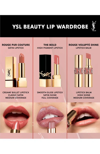 Saint Laurent The Bold High Pigment Lipstick 07 Unhibited Flame 0.1 oz / 2.8 G In 07 Uninhibited Flame