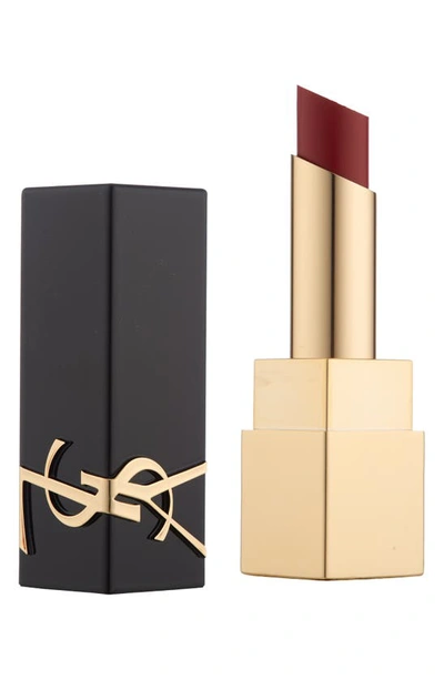Shop Saint Laurent The Bold High Pigment Lipstick In 04 Revenged Red