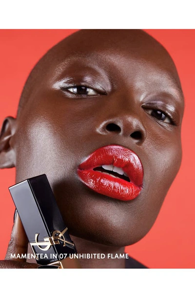 Shop Saint Laurent The Bold High Pigment Lipstick In 07 Uninhibited Flame