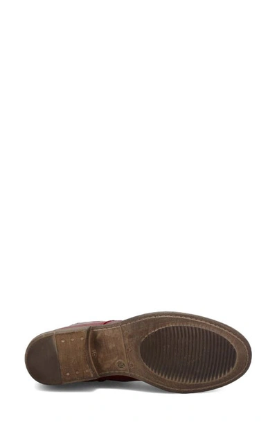 Miz Mooz Louise Slightly Slouchy Bootie In Bordeaux
