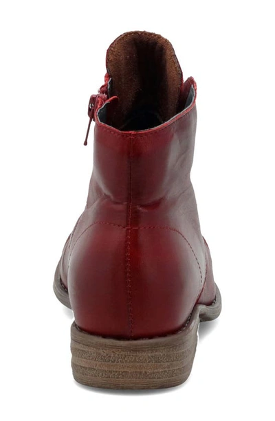 Miz Mooz Louise Slightly Slouchy Bootie In Bordeaux