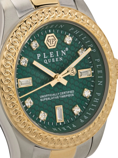 Philipp Plein Queen 36mm In Grün