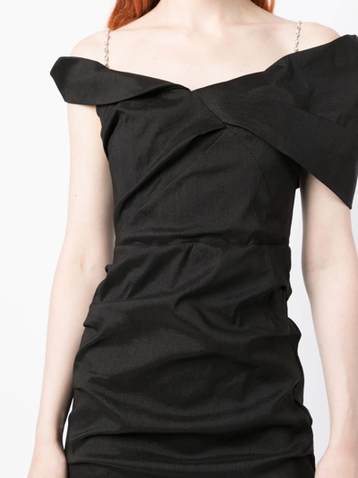 Rachel Gilbert Dahli Embellished Gown In Black