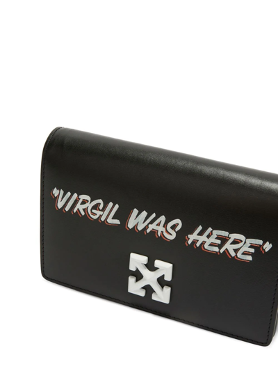 Off-white Jitney 0.5 Quote-motif Bag In Schwarz