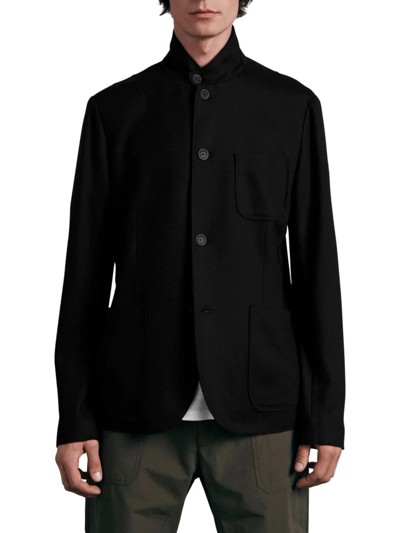 Shop Rag & Bone Men's Icons Japanese Wool Army Jacket In Black