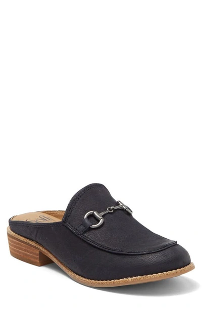 Shop Söfft Neah Loafer In Navy Leather